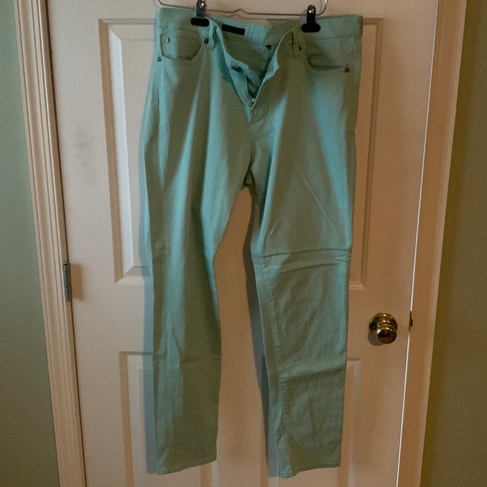 Beautiful light green comfortable denim